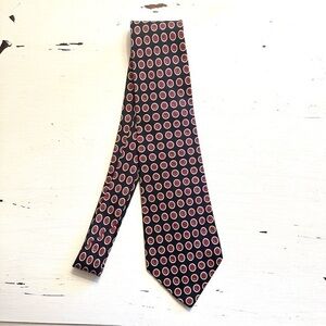 Polo Ralph Lauren Men’s Tie Black and Red O/S